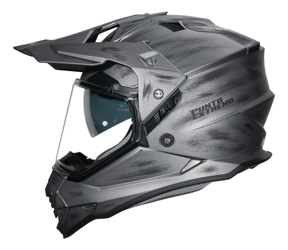 Casco Moto Cross Integral Doble Visor PUNTO EXTREMO 632A Dakar 187.473 STI Digital Bicicletas Motos Herramientas Tecnologia